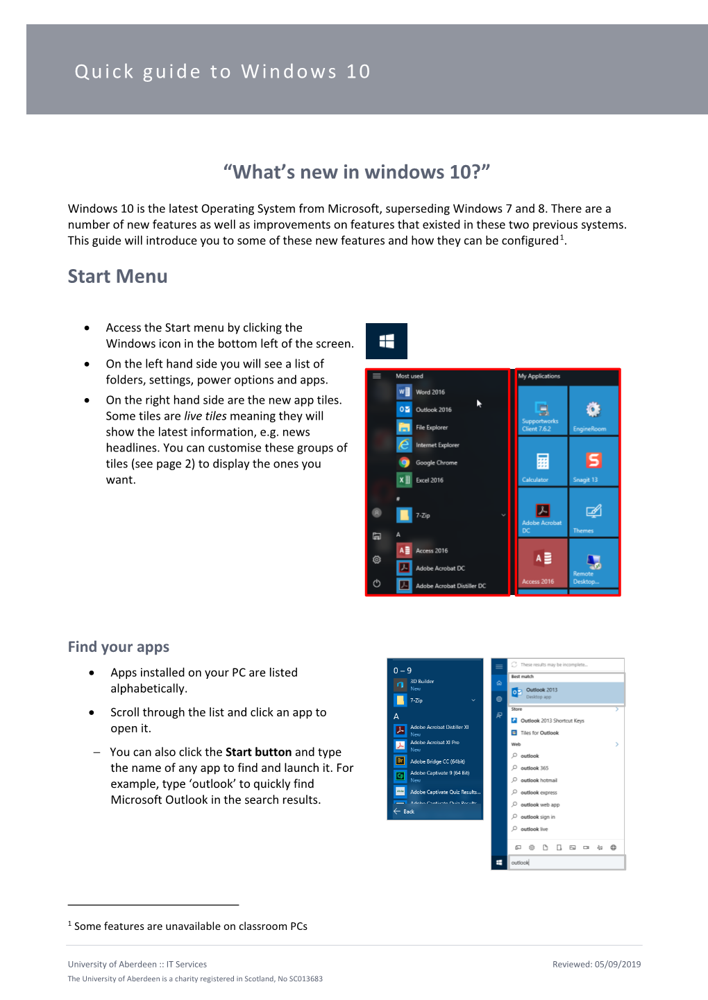 FM12 Quick Guide to Windows 10