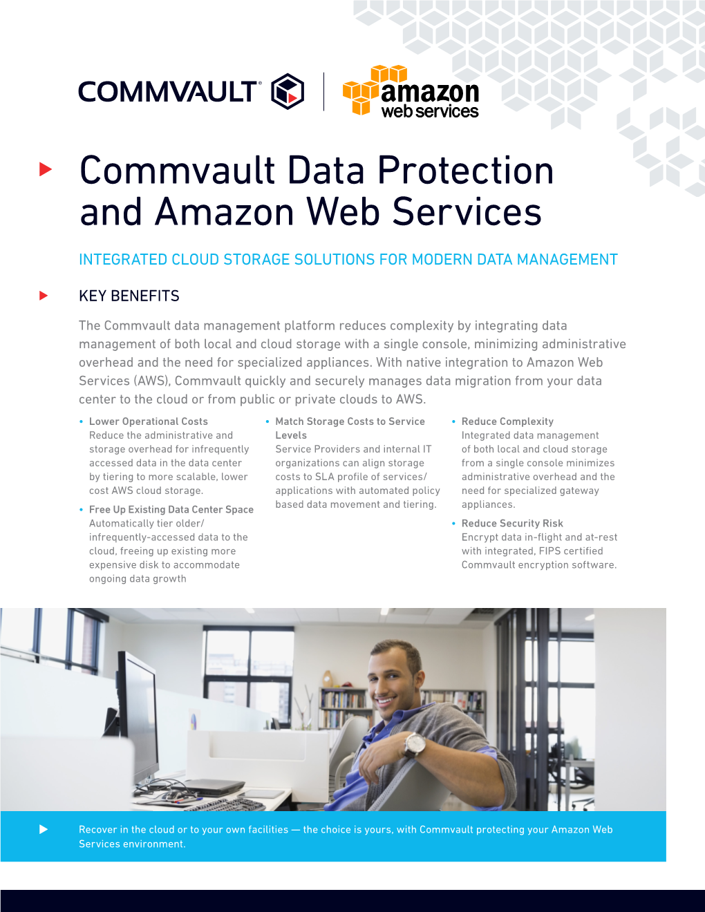 Commvault Data Protection and Amazon Web Services