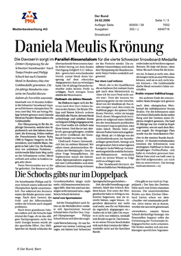 Daniela Meulis Krönung