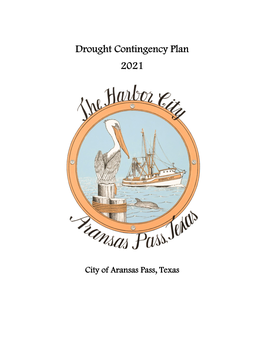 Drought Contingency Plan 2021