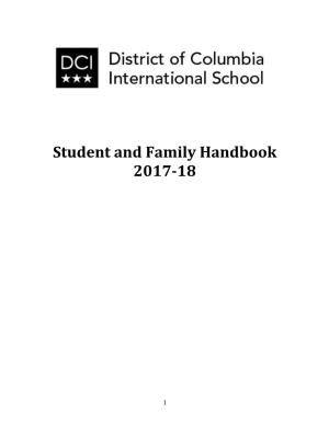Family Handbook 2017-18