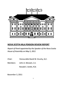 Mla Pension Review Report