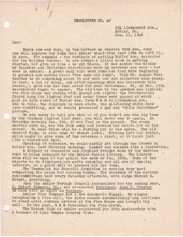 The King's Daughters Newsletters Part 10 January-May 1946