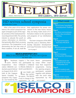 The Official Newsletter of Isabela II Electric Cooperative Inc