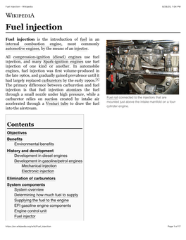 Fuel Injection - Wikipedia 8/28/20, 1�04 PM