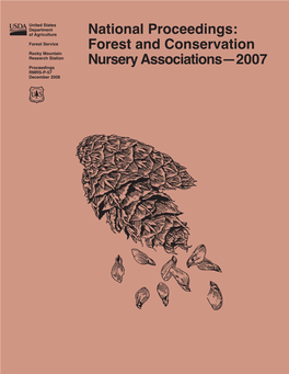 Forest and Conservation Nursery Associations-2007