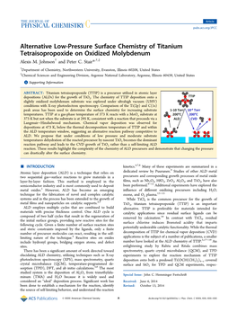 2014 Northwestern, Low-Pressure Titanium