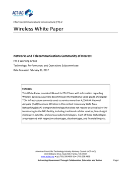 Wireless White Paper