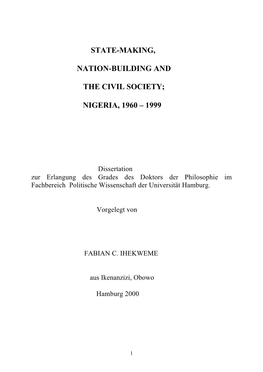 Nigeria, 1960 – 1999