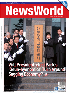 Will President-Elect Park's 'Geun-Hyenomics' Turn Around