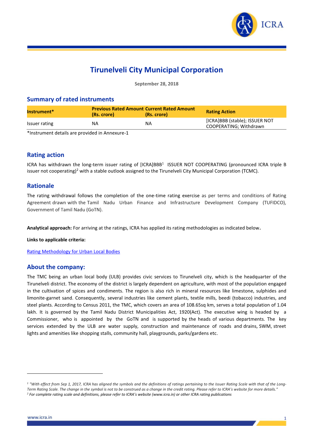 Tirunelveli City Municipal Corporation