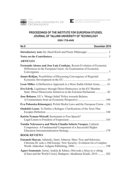 Journal Title and the Articles (Pdf)