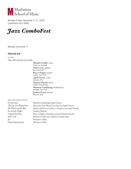 Jazz Combofest