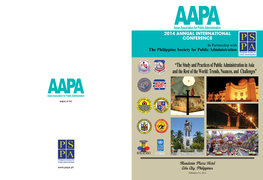 The Study and Practices of Public Administration in Asia and the Rest of the World: Trends, Nuances, and Challenges”