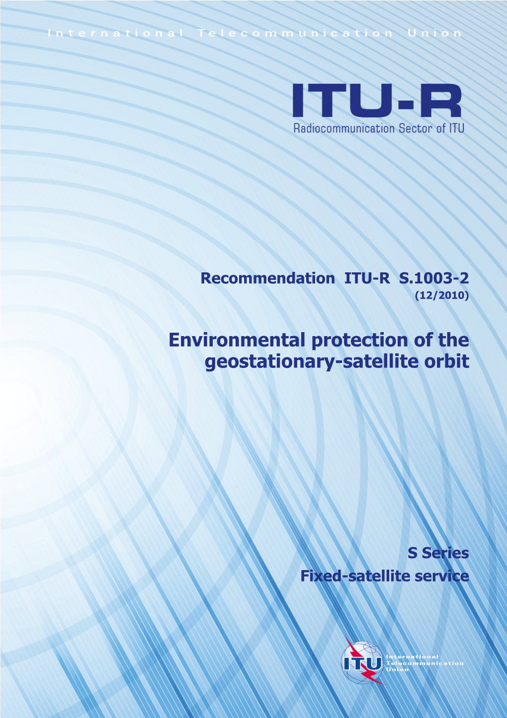 Recommendation Itu-R S.1003-2*