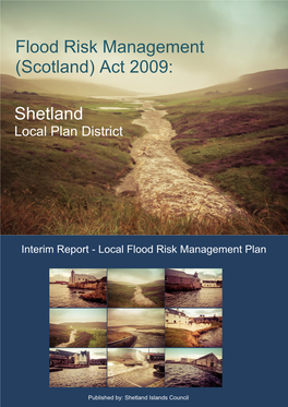 Flood Risk Management Plan 2016-2022: Interim Report