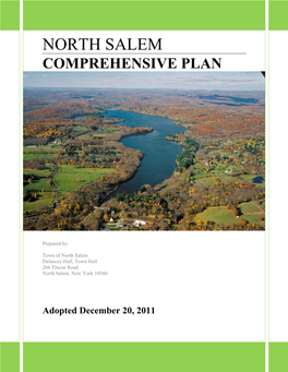 Comprehensive Plan Update North Salem Comprehensive Plan
