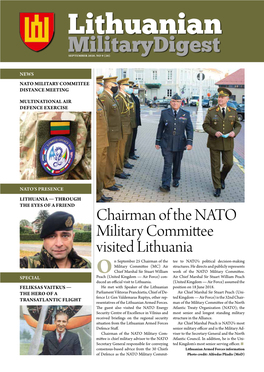 Chairman of the NATO Military Committee Visited Lithuania
