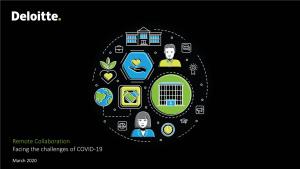 Remote Collaboration: Facing the Challenges of COVID-19 | Deloitte