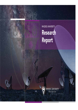 Annual Research Report 2012
