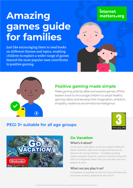 Amazing Games Guide for Families