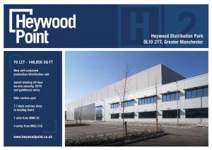 Heywood Distribution Park OL10 2TT, Greater Manchester