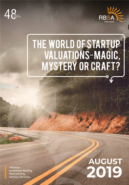 The World of Startup Valuations Magic, Mystery Or Craft?