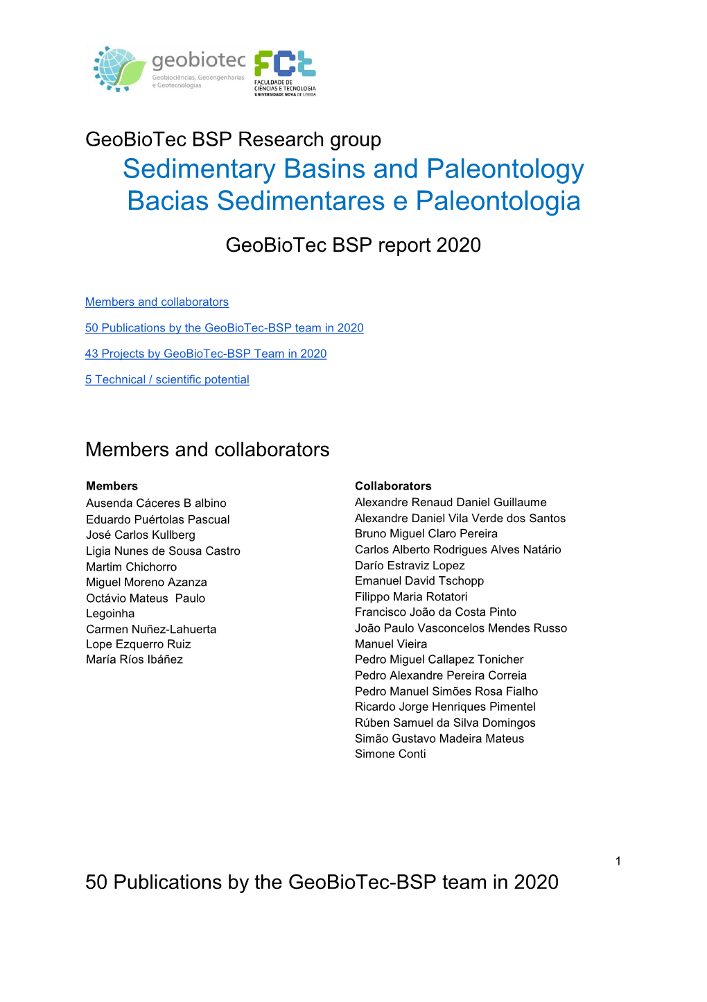 Sedimentary Basins and Paleontology Bacias Sedimentares E Paleontologia