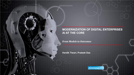 Modernization of Digital Enterprises Ai at the Core