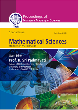 Mathematical Sciences Frontiers in Mathematics