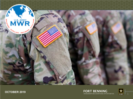 FORT BENNING SPONSORSHIP and ADVERTISING OPPORTUNITIES 1 Let Us Show You How to Reach America’S Finest
