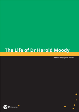 The Life of Dr Harold Moody