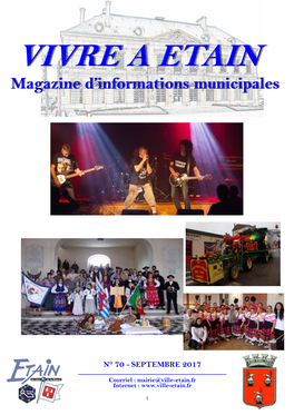 Magazine D'informations Municipales