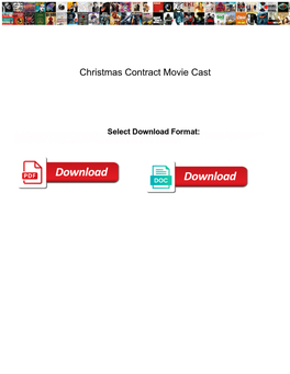 Christmas Contract Movie Cast
