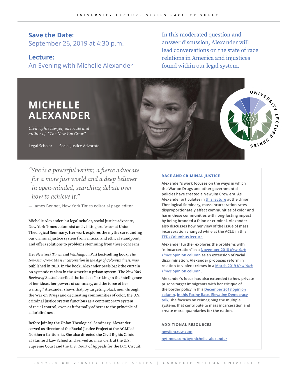 Michelle Alexander Found Within Our Legal System