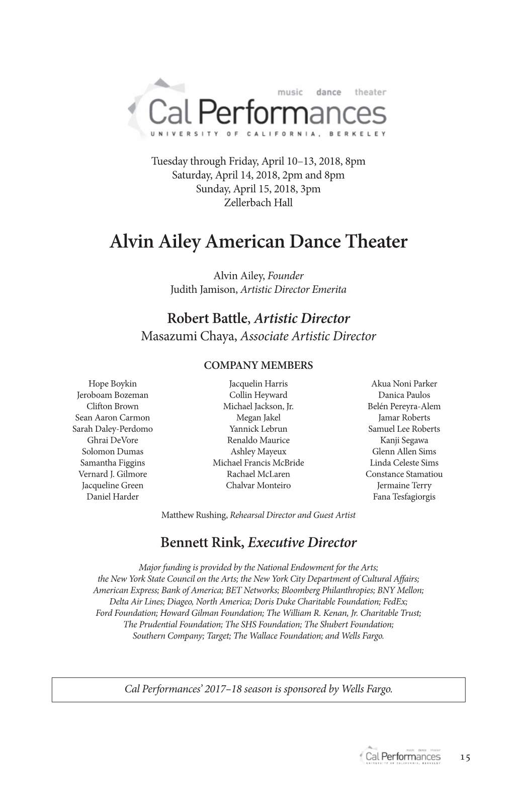 Alvin Ailey American Dance Theater