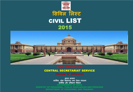 Civil List 2015