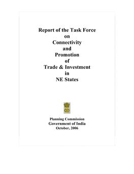 Task Force on Connectivity and Promotion of Trade & Investment In