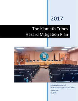 The Klamath Tribes Hazard Mitigation Plan