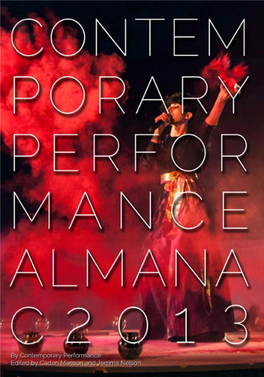 Contemporary Performance Almanac 2013