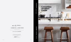 Cosentino PRODUCT GUIDE Product Guide