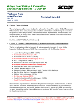 Technical Note 08 No