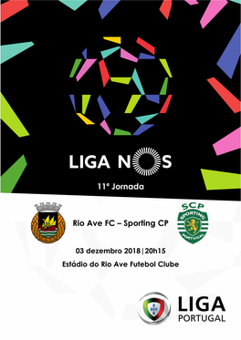 11ª Jornada Rio Ave FC – Sporting CP