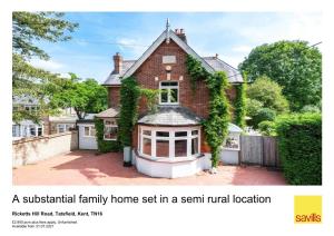 A Substantial Family Home Set in a Semi Rural Location