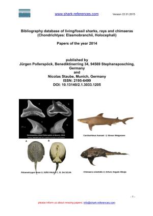 Database of Bibliography of Living/Fossil