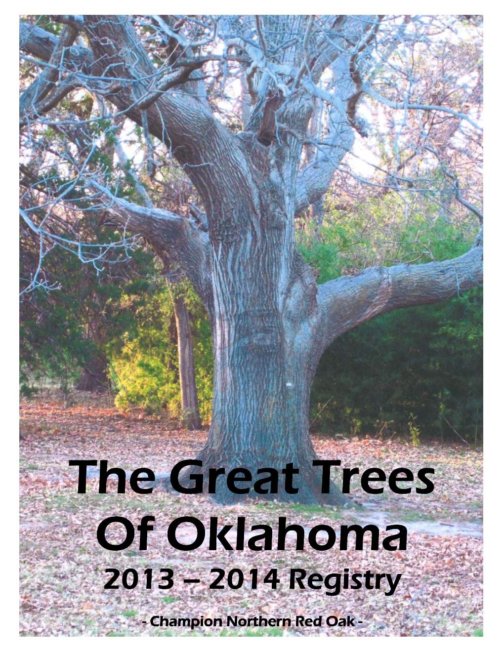 The Great Trees the Great Trees of Oklahoma of Oklahoma