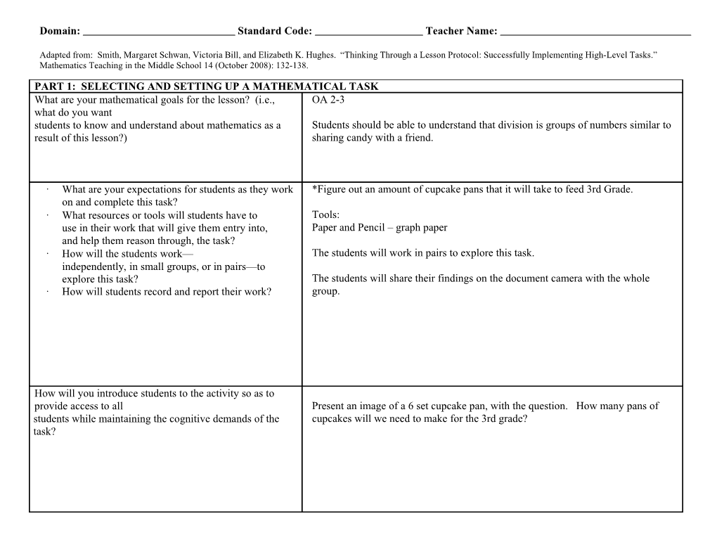 Thinking Through a Lesson Protocol (TTLP) Template s11