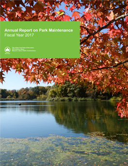 Fiscal Year 2017 Annual Report on Park Maintenance