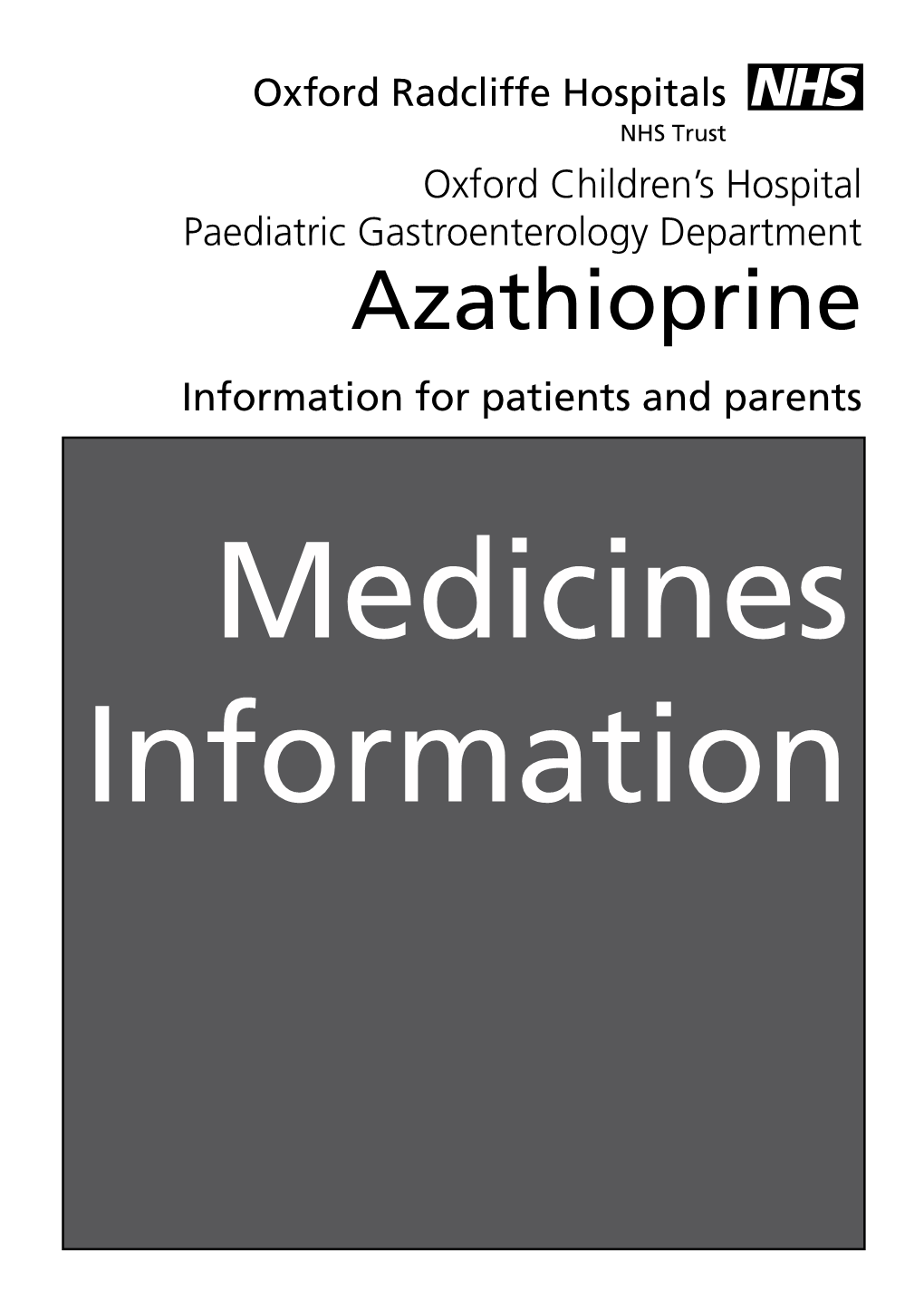 Azathioprine (PDF, 34KB)
