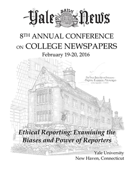 ON COLLEGE NEWSPAPERS February 19-20, 2016